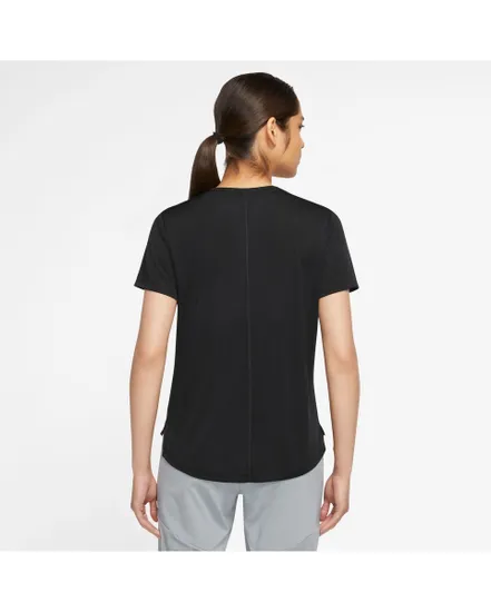 T-shirt manches courtes Femme W NK ONE DF SWSH HBR SS Noir
