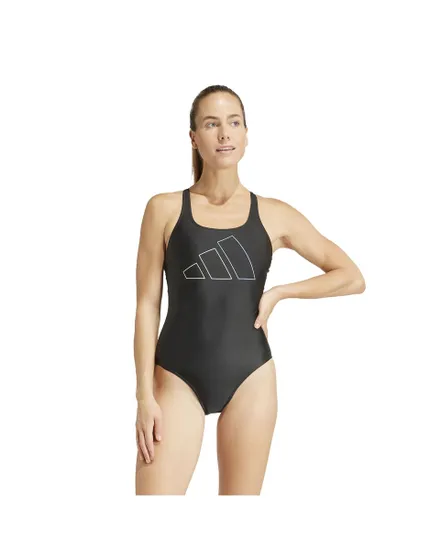 Maillot de bain Femme BIG BARS SUIT Noir
