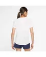 T-shirt manches courtes Femme W NK ONE DF SWSH HBR SS Blanc