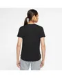 T-shirt manches courtes Femme W NK ONE DF SWSH HBR SS Noir